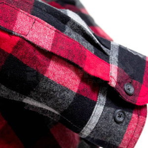 Camisas de franela blindada para hombre, ropa personalizada para motocicleta, CE, forrado con aramida, de tela de franela inteligente - Product Image 6