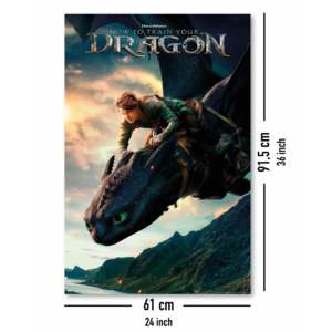 How to Train Your Dragon Live Action Movie <b>Posters</b> Modern Design Style Wall Decorative Paper Material - Product Image 4