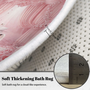 Custom Printed Bath <b>Mat</b> <b>Bathroom</b> Rug <b>Set</b> for <b>Bathroom</b> Non-Slip Shower Curtain Bath <b>Mat</b> - Product Image 2