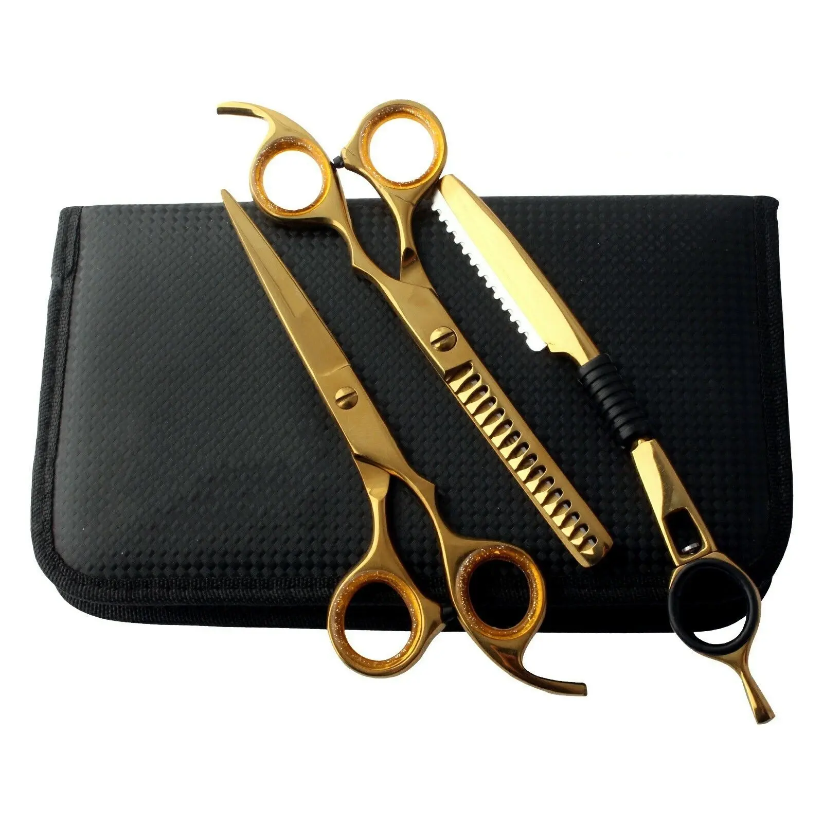 Sharp Japan 440c Customized Barber Scissors Hair Scissors Professional Hairdressing Thinning Scissors