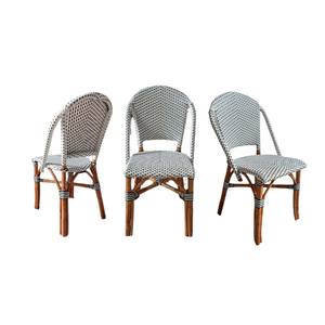 Chaises de salle à manger en rotin Farmhouse de qualité supérieure alliant durabilité et élégance pour une expérience rafraîchissante du mobilier de maison - Product Image 1