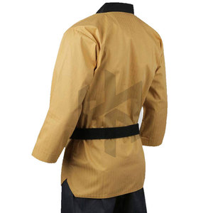 Uniforme de Karate Personalizable de Alta Calidad, 100% Algodón, Ligero, Transpirable y de Secado Rápido para Adultos, Servicio OEM, Ropa de Artes Marciales - Product Image 3