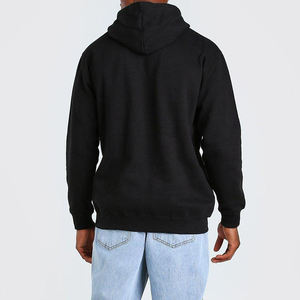 Sudadera con capucha OEM de mezcla de algodón pesado para hombre, ropa de calle personalizada, forro polar con estampado digital básico para la temporada de otoño - Product Image 2