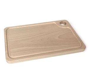 Tabla de cortar Madera de haya natural 35x23cm Diseño DEMOLLI Hecho en Italia Etiqueta privada multiusos - Product Image 1