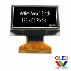 Высокая производительность небольшого 1,3 inch 128x64 точки 30 pin сварки oled-дисплей (органические светодиоды) с IIC SPI параллельный интерфейс ssd1306 - Product Image 4