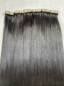Extensions de cheveux en gros, bande adhésive, Extensions de cheveux humains lisses, de haute qualité - Product Image 6