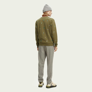 Sudadera bordada para hombre de ropa informal hecha en Pakistán sudaderas mezcladas de algodón de la mejor calidad para adultos - Product Image 4