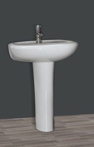 Sanitarios, Inodoro de Dos Piezas con Pedestal, Color Azul y Rosa, Sistema de Descarga por Gravedad, para Nigeria, Twyford, Ghana - Product Image 3