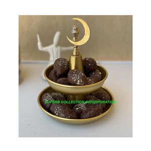 Cuenco de partición de madera para cuenco de frutas secas con fecha y chocolate - Product Image 5