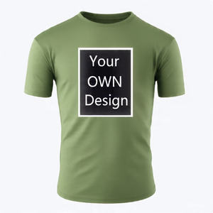 Precio de fábrica, venta al por mayor, camisetas, personalización, logotipo de marca, impresión, transpirable, secado rápido, fabricante de camisetas para hombre en blanco - Product Image 3