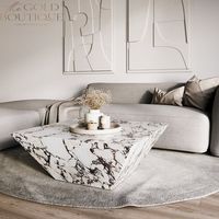 Tables basses et chaises en marbre blanc et d'autres couleurs de qualité supérieure pour villas, salons, salle à manger, utilisation en intérieur