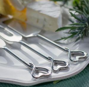 Stainless Steel Shiny Silver 3 Piece <b>Cheese</b> <b>Sets</b>, Kitchenware, Cutlery, Home and Kitchen, Easy Use, Light weight, Elegant look - Product Image 6