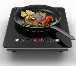 Cuisinière à induction électrique 110V (norme américaine, portable, commande tactile, 2200W) pour une utilisation domestique conforme aux normes européennes transfrontalières - Product Image 1
