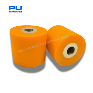 Rodillo Transportador Industrial de PU de Bajo Ruido THANG VI con Rodamiento de Acero Cromado, Dureza 90-95A, Origen Binh Duong - Product Image 4