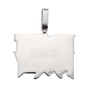 Colgante PROFIT MARLEY con Nombre Personalizado y Dije de Moissanita en Oro de 14K - Product Image 6