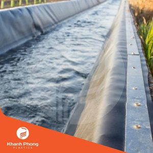 แผ่นใยสังเคราะห์ HDPE คุณภาพสูงสำหรับงานก่อสร้างในระบบชลประทานและโครงสร้างพื้นฐานเก็บน้ำ - Product Image 2