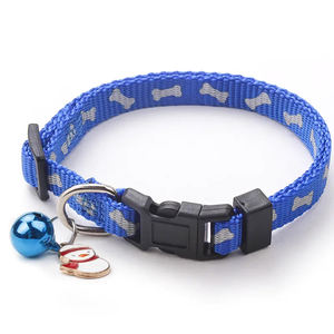 2023 personnalisé haute qualité Polyester Nylon chat collier luxe échappée sécurité conception Unique impression personnalisé nouveau pas cher animal de compagnie - Product Image 6