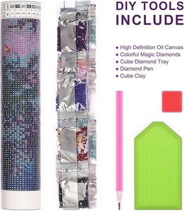 Người lớn 'tự làm sơn bởi số Kit nhà máy thiết kế 'thiên thần cô gái butterfly' chân dung trên Acrylic sơn vải bumbers Bộ dụng cụ nghệ thuật - Product Image 4