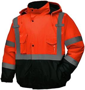 Vente de gros Gilet de chantier haute visibilité pour homme Veste de travail de sécurité haute visibilité avec logo personnalisable - Product Image 2