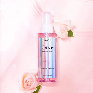 Bruma facial de rosas de la marca coreana n.° 1 SOQU, extracto de rosa hecho en Corea, cosmético K-beauty, bruma hidratante para la piel. - Product Image 5