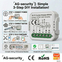 Module d'interrupteur intelligent Matter, mini-relais WiFi, HomeKit, Alexa, Google Home, commande vocale, automatisation à distance pour Android IOS