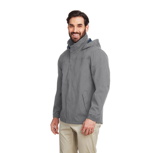 Chaqueta de mono con capucha impermeable a prueba de viento reflectante de alta calidad universal para estampado impermeable Logo mejor fabricante bajo - Product Image 5