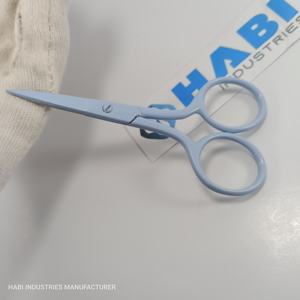 Ciseaux à broder bleu ciel personnalisables Ciseaux multi-usages pour la maison et l'industrie Logo facile à utiliser DIY & aiguille Grossiste ciseaux - Product Image 6