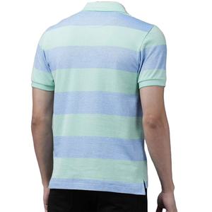 Polo Moderno a Rayas para Hombre, Mezcla de Algodón Transpirable, Polo Casual de Golf, Fabricante de Logotipos Personalizados - Product Image 3