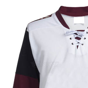 Maillot de hockey sur glace à séchage rapide de meilleure qualité pour hommes, vêtements de sport, maillot de hockey sur glace de grande taille - Product Image 3