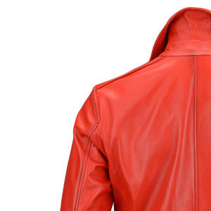 Veste en cuir de mode de taille personnalisée à prix très bon marché Veste en cuir de mode décontractée de qualité supérieure respirante - Product Image 6