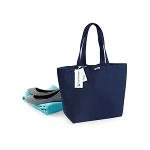 Bolsa de Compras Marina Orgánica EarthAware, Bolsa de Compras Promocional Sostenible - Product Image 4