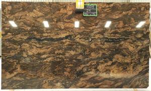 Azulejos de granito dorado fusión de alta calidad, encimeras, acabado de superficie pulida con estilo duradero, villas modernas, losas grandes de la India - Product Image 2