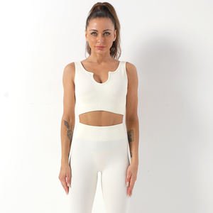 บรากีฬาฟิตเนสสปอร์ตบรา-เสื้อกีฬาบุนวมไร้รอยต่อสำหรับผู้หญิงไลฟ์สไตล์แอคทีฟและยิมออกกำลังกาย - Product Image 3