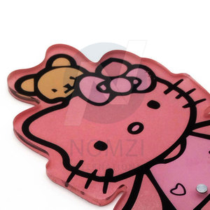 Porte-extension de cils de forme personnalisée en gros plateaux de palette plateaux en verre de marque privée pour outils de cils - Product Image 3