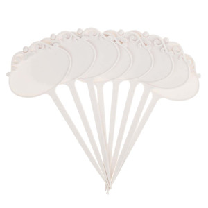 Reusable Plastic Plant <b>Seedlings</b> Markers 8pcs/Kit Labeling Tags - Product Image 2