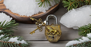 Tiger Golden Brass Padlock with <b>Keys</b> Functional Working Brass Made <b>Lock</b> - Product Image 5