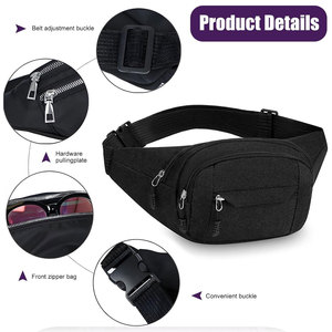 Sac de taille promotionnel avec broderie personnalisée ou impression de logo - Product Image 2