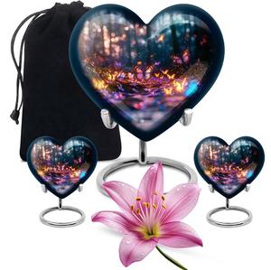 ชุดคอมโบสไตล์อเมริกันที่สวยงาม5ชิ้นผีเสื้อ10นิ้วโกศและชุดโกศของที่ระลึก4ชิ้นพร้อมวิวที่น่าทึ่ง - Product Image 5