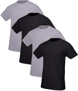 เสื้อยืดสำหรับผู้ชาย, เสื้อไม่มีปกผ้าฝ้ายกันความชื้นเสื้อยืดลูกเรือเสื้อยืดเสื้อกล้ามสำหรับผู้ชาย - Product Image 1