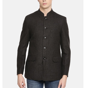 Conjunto de traje de estambre para hombre Slim Fit novio boda Vestido de 3 piezas Blazer chaleco abrigos pantalón doble botonadura a rayas vestido oficial para hombre - Product Image 1