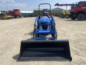 Tracteur agricole 30 CV 4 roues motrices New Holland Workmaster 25S avec chargeur frontal et transmission hydrostatique à vendre - Product Image 2
