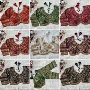 Blusas de Moda de Diseñador FABZONE Antiarrugas en Existencia para Mujer, Cuello Redondo Bordado, Top de Alta Costura, Estilo Casual - Product Image 1