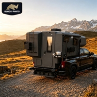 TP06W Camper para Caminhonete, Caixa de Camper para Caminhonete, Camper Deslizante para Caminhonete, Camper Pop-up para Caminhonete, 4x4, para Acampamento ao Ar Livre