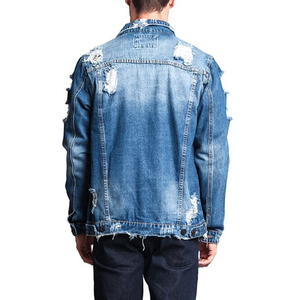 La dernière conception à fort impact est maintenant disponible dans la nouvelle veste en jean à faible taux, bonne matière, services OEM, bonne vente - Product Image 3