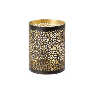 Hôtel de luxe Table à manger décoratif fer photophore couleur personnalisée attrayant fantaisie métal en relief Style de noël - Product Image 2