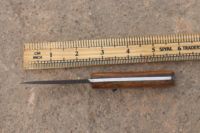 Couteau de chasse haut de gamme en acier carbone et acier Damas, manche en bois, forgé à la main, personnalisable, OEM, pour le camping et la survie en extérieur