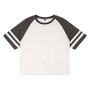 Camiseta de Manga Corta para Hombre, Cuello Alto, Tejido de Punto, Estilo Formal, Diseño Liso, Antiarrugas, Ecológica y Transpirable - Product Image 3