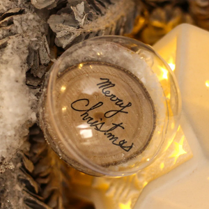 ODM OEM Vente en gros d'usine Boule d'ornement de Noël en plastique transparent Boule de Noël transparente décoration suppliesin pavico vietnam - Product Image 2