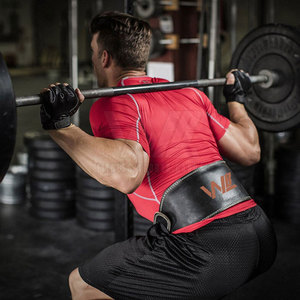 Ceinture de musculation en cuir de vachette sur mesure de qualité supérieure, protection professionnelle pour l'haltérophilie, l'entraînement en salle de sport, la compression et le fitness personnalisé - Product Image 3