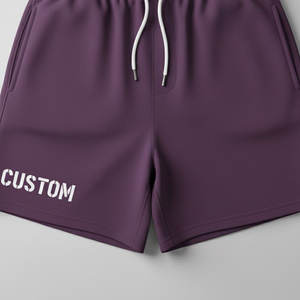 Pantalones Cortos Deportivos Casuales de Satén con Logotipo Personalizado para Hombre, de Secado Rápido, Ligeros y Cómodos para Entrenamientos, Deportes y Correr - Product Image 6